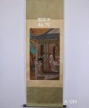 舊藏著名字畫大師精品之作 絹本設色，穿越時空的藝術殿堂